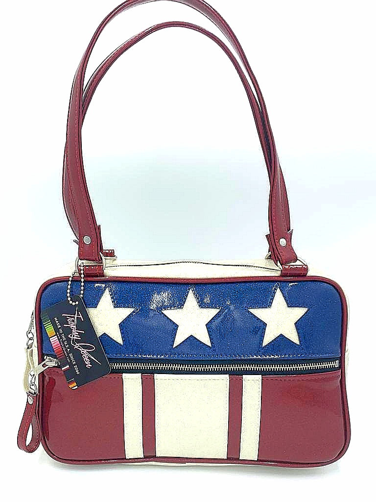 Stars and Stripes GTO Tote Bag - Leopard Lining