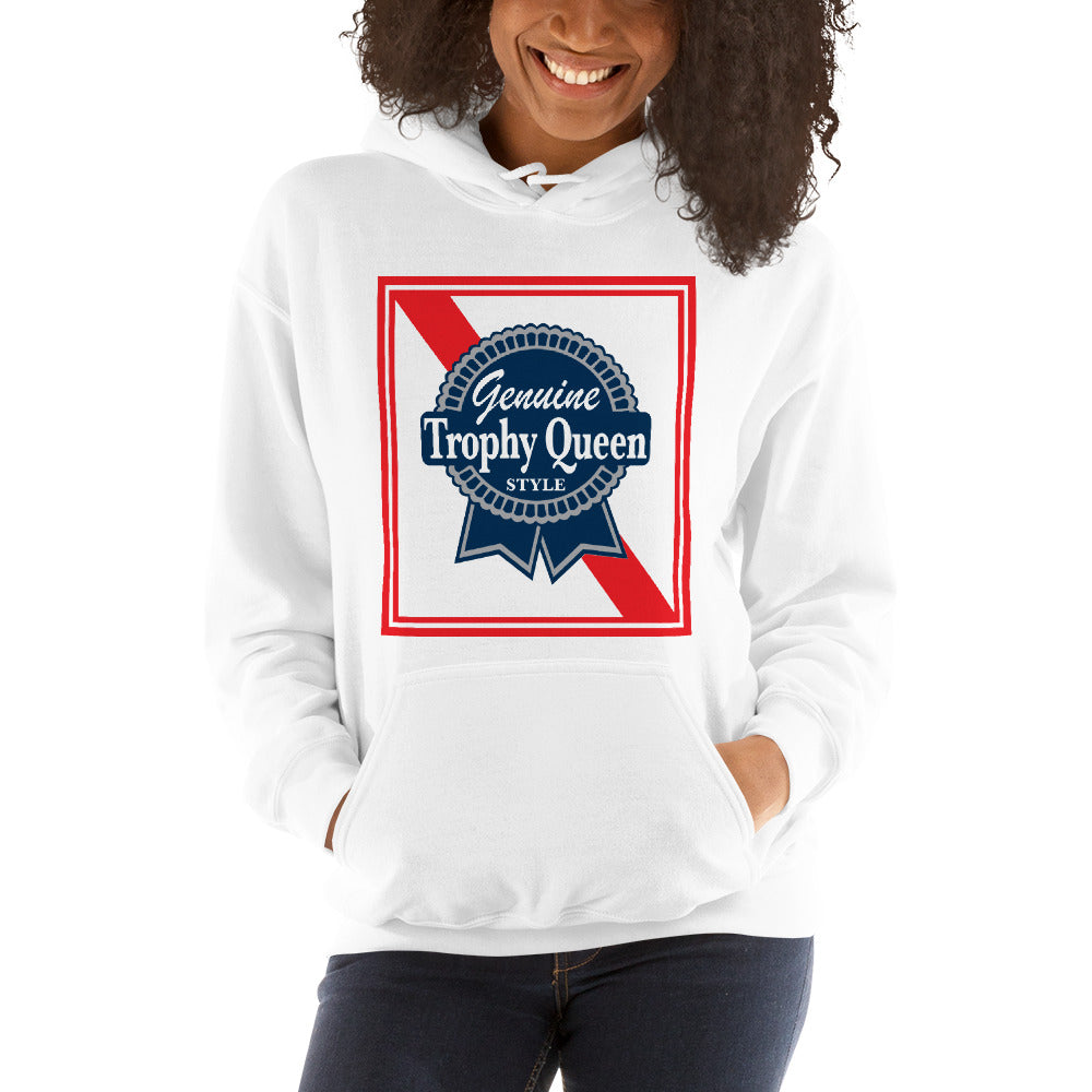 Everyone needs a cozy go-to hoodie to curl up in, so go for one that's soft, smooth, and stylish. It's the perfect choice for cooler evenings! Made of 50% cotton and 50% polyester with air-jet spun yarn with a soft feel and reduced pilling with double-needle stitching throughout, double-lined hood, front pouch pocket and 1x1 athletic rib knit cuffs and waistband with spandex.