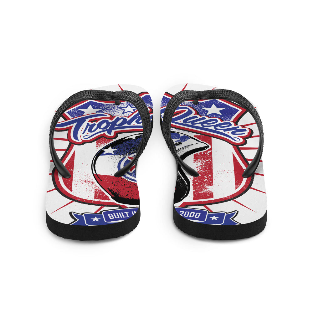 Helmet Logo Flip-Flops