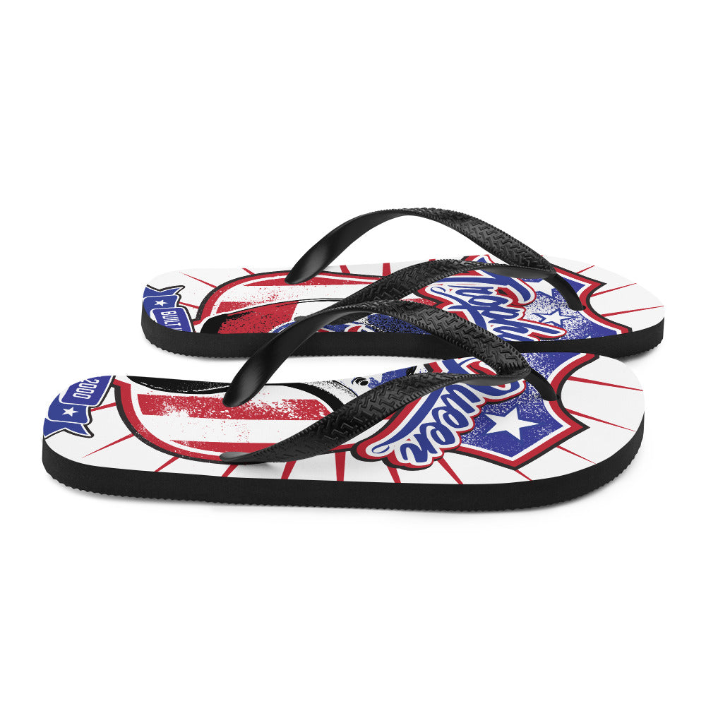 Helmet Logo Flip-Flops