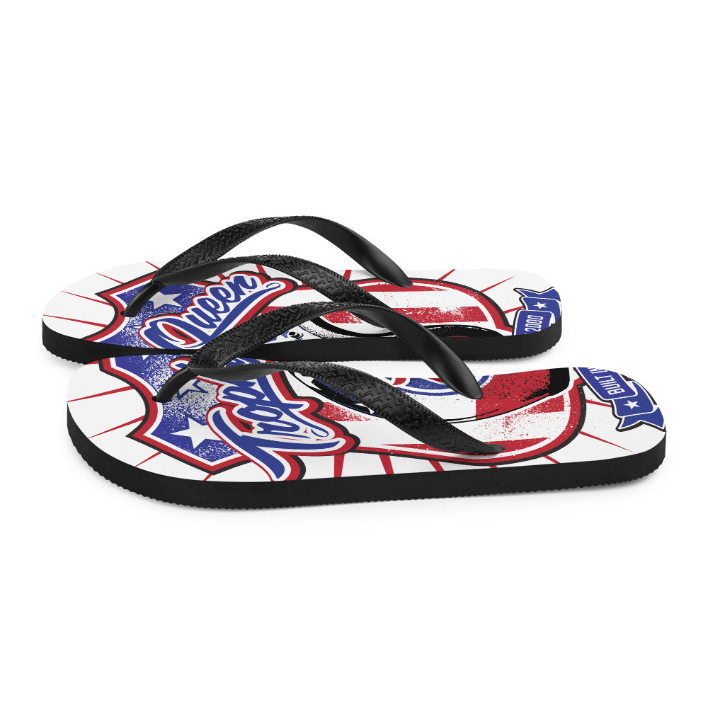 Helmet Logo Flip-Flops