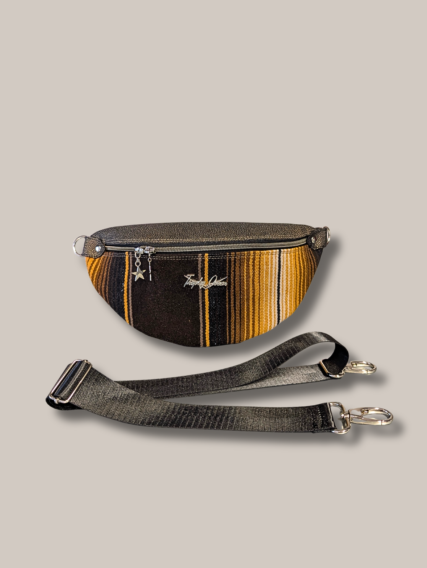 EZ Rider - Brown Mex / Dark Bronze Stingray Leatherette - Burgundy Satin Lining