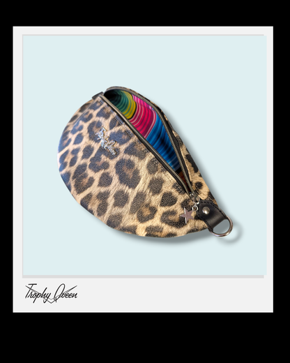 EZ Rider - Leopard Print Vinyl / Fiesta Print Lining