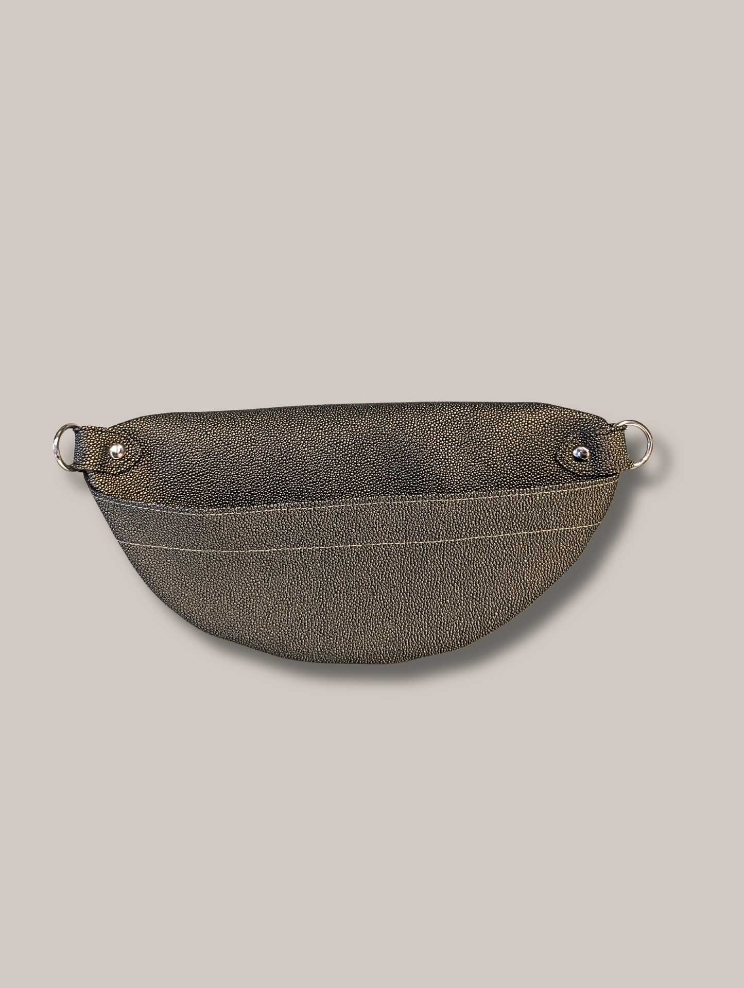 EZ Rider - Brown Mex / Dark Bronze Stingray Leatherette - Burgundy Satin Lining