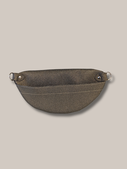 EZ Rider - Brown Mex / Dark Bronze Stingray Leatherette - Burgundy Satin Lining