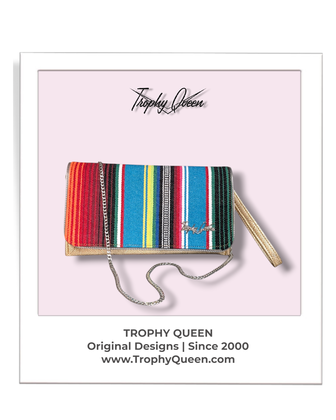 Clutch Wallet - Mex / Gold Python - Satin Jaguar Lining