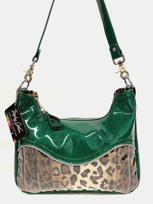 Tuck & Roll Tote - Mexican Blanket / Cosmic Green - Leopard Lining – Trophy  Queen