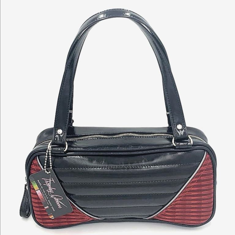 Comet Shoulder Bag - Red '66 Ford Fabric / Grease Black - Leo Lining
